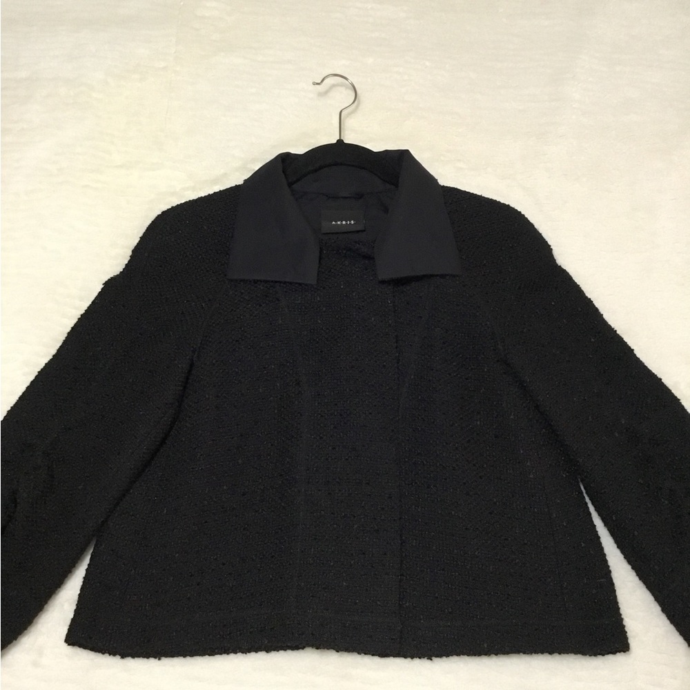 Akris black evening jacket size 6 - Picture 5 of 13